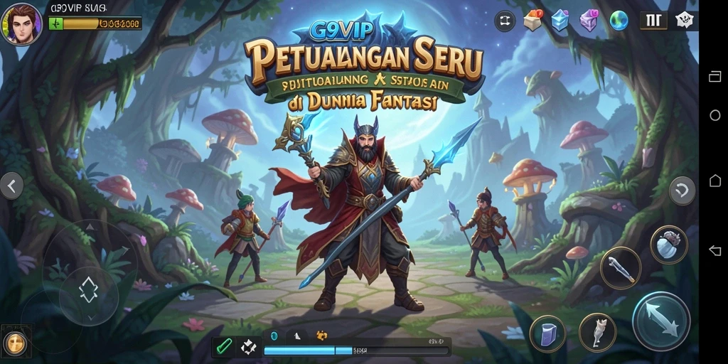 Tampilan gameplay seru dari G9VIP yang memukau.