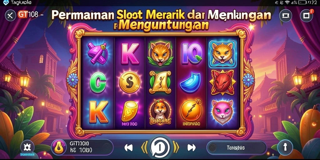 Gameplay menarik pada mesin Slot GT108 dengan grafis yang mengesankan.