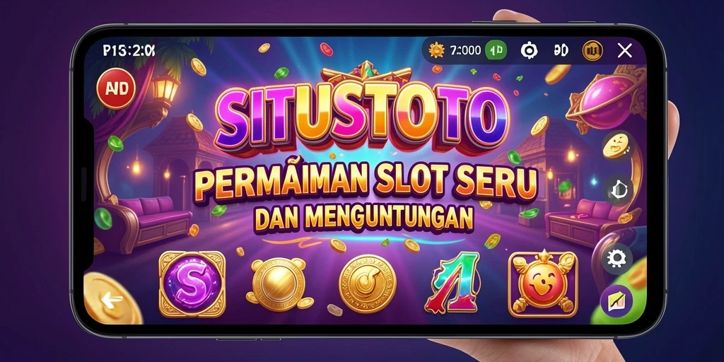 Tampilan gameplay Slot yang menegangkan di SITUSTOTO.